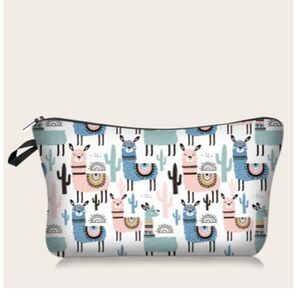 Llama Pouch Makeup Bag